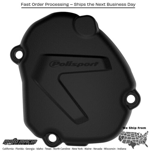 IGNITION COVER PROTECTOR BLACK Yamaha YZ125X 2020-2024 Yamaha YZ125 2005-2024