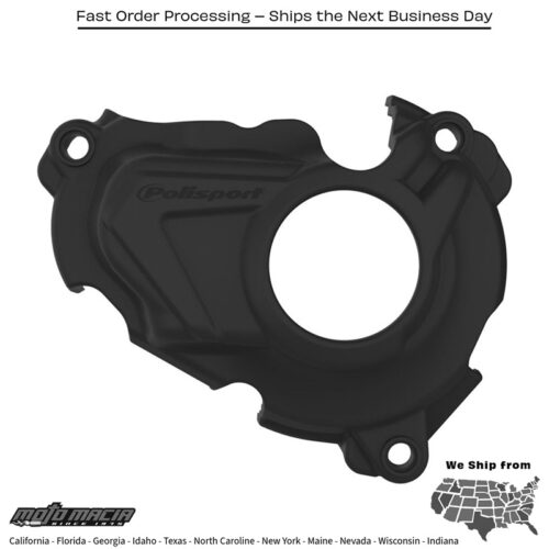 IGNITION COVER PROTECTOR BLACK  Yamaha YZ250F 2019-2024