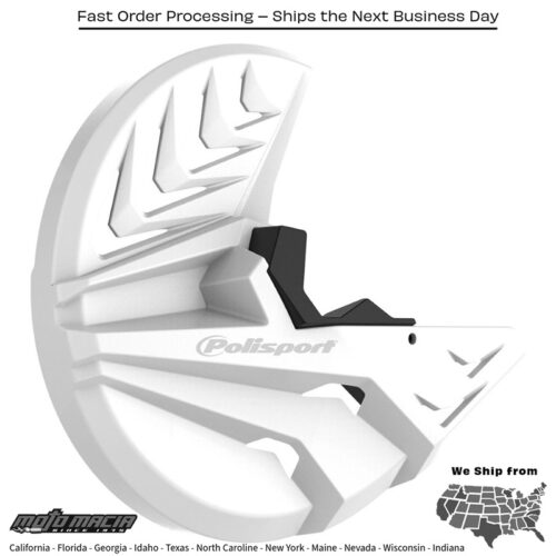 DISC/FORK PROTECTOR KTM/HUS WHITE/BLACK KTM 125 SX 2003-2014 KTM 200 Exc 2003-2005 KTM 250 EXC 2003-2008 KTM 250 EXC-F 2003-2005 KTM 300 EXC 2003-2008 KTM 450 EXC-F 2003-2007 KTM 150 SX 2004-2014 KTM 200 Sx 2003-2004 KTM 200 Xc-W 2006-2015