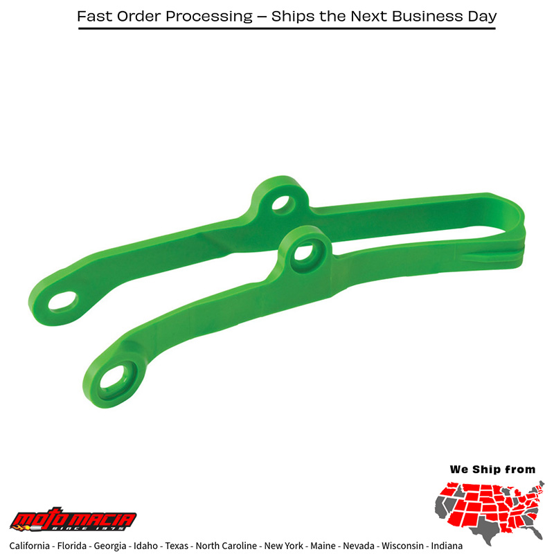 CHAIN SLIDER GREEN Kawasaki KX450F 2009-2015 Kawasaki KX250F 2009-2016