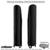 FORK GUARDS BLACK Honda CRF450R 2019-2023 Honda CRF450RX 2019-2023 Honda CRF450X 2019-2020 Honda CRF250R 2019-2023 Honda CRF450R W.E. 2019-2023 Honda CRF450L 2019-2020 Honda CRF250F 2019-2021 Honda CRF250L 2019-2021 Honda CRF250LA ABS 2019-