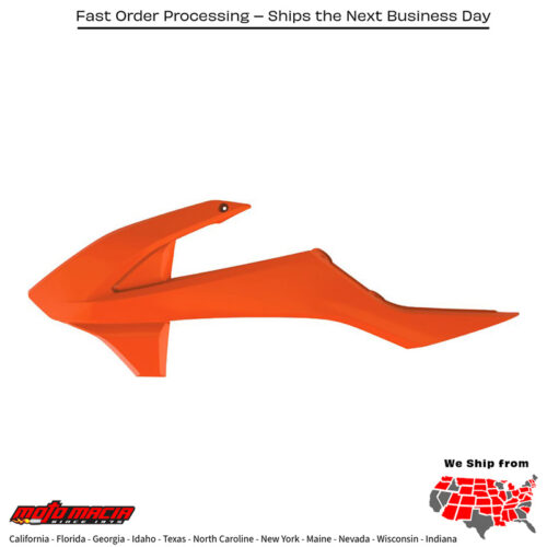 RADIATOR SHROUD ORANGE KTM 85 SX (17/14) 2018-2024