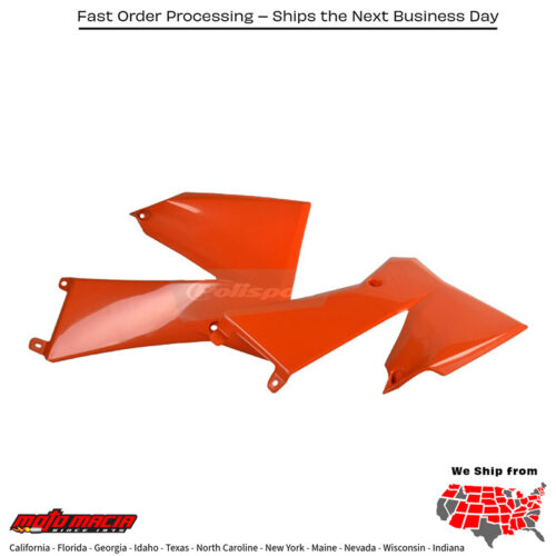 RADIATOR SHROUDS ORANGE KTM 85 SX (17/14) 2012-2012