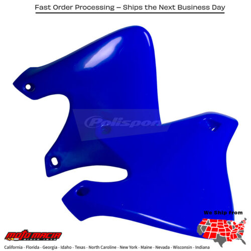 RADIATOR SHROUD BLUE Yamaha YZ250F 2002-2002