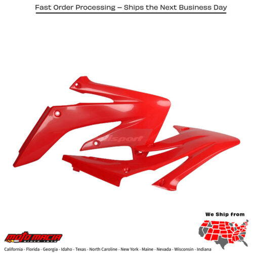 RADIATOR SHROUD RED Honda CRF250R 2009-2009