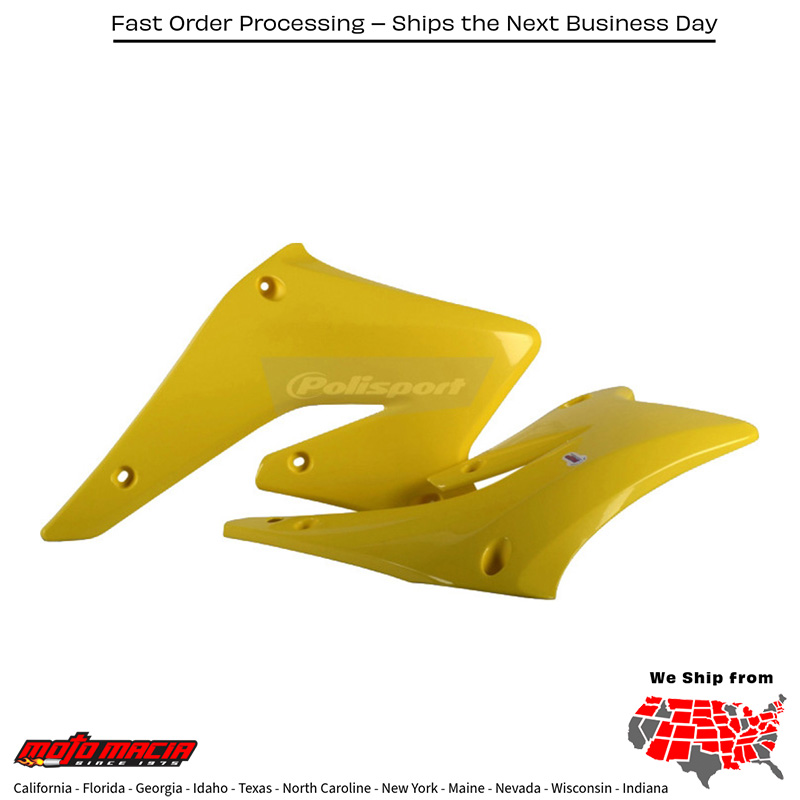 RADIATOR SHROUD YELLOW Suzuki RM-Z250 2006-2006
