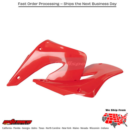 RADIATOR SHROUD RED Honda CR250R 2001-2001