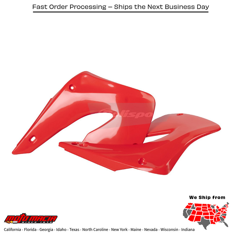 RADIATOR SHROUD RED Honda CR250R 2001-2001