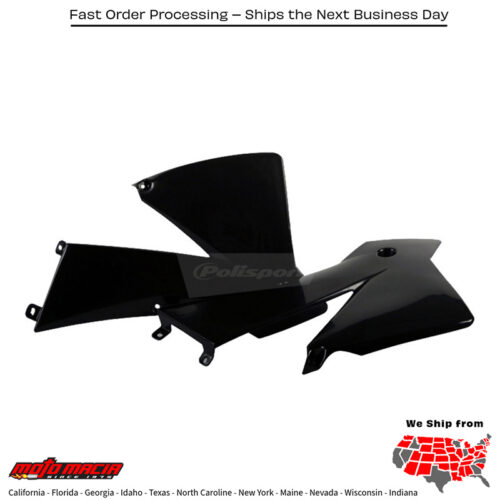 RADIATOR SHROUD BLACK KTM 150 SX 2004-2004 KTM 200 Sx 2002-2004 KTM 380 Sx 2001-2002 KTM 400 SX 4-Stroke 2001-2002 KTM 520 SX 4-Stroke 2001-2002