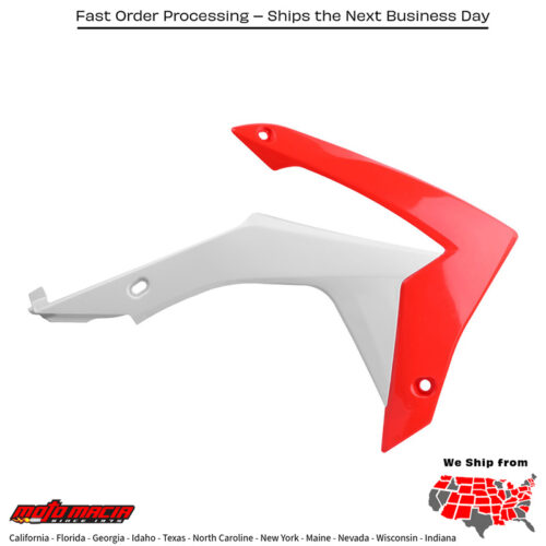 RADIATOR SHROUD RED Honda CRF250R 2014-2017 Honda CRF450R 2013-2016