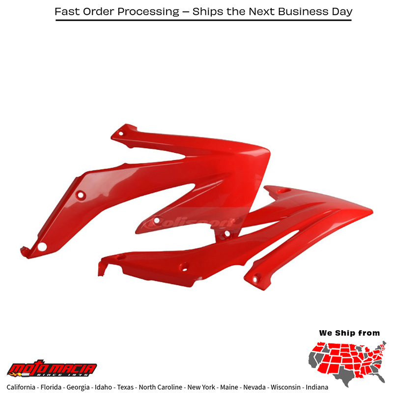 RADIATOR SHROUD RED Honda CRF450R 2005-2008