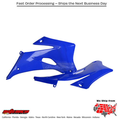 RADIATOR SHROUD BLUE Yamaha WR450F 2007-2009 Yamaha WR250F 2007-2009
