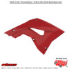 RADIATOR SHROUD RED Honda CR250R 2000-2007 Honda CR125R 2000-2001