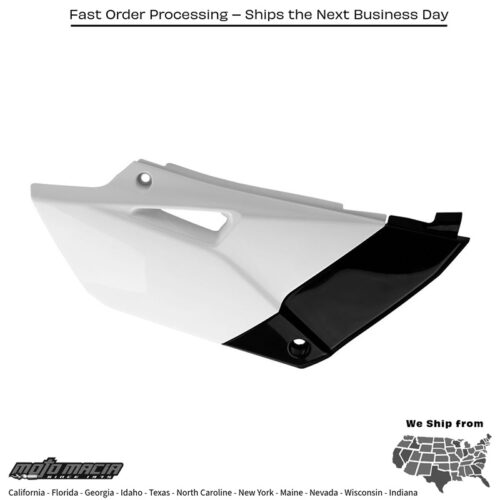 SIDE PANELS WHITE/BLACK Yamaha YZ85 2015-2021