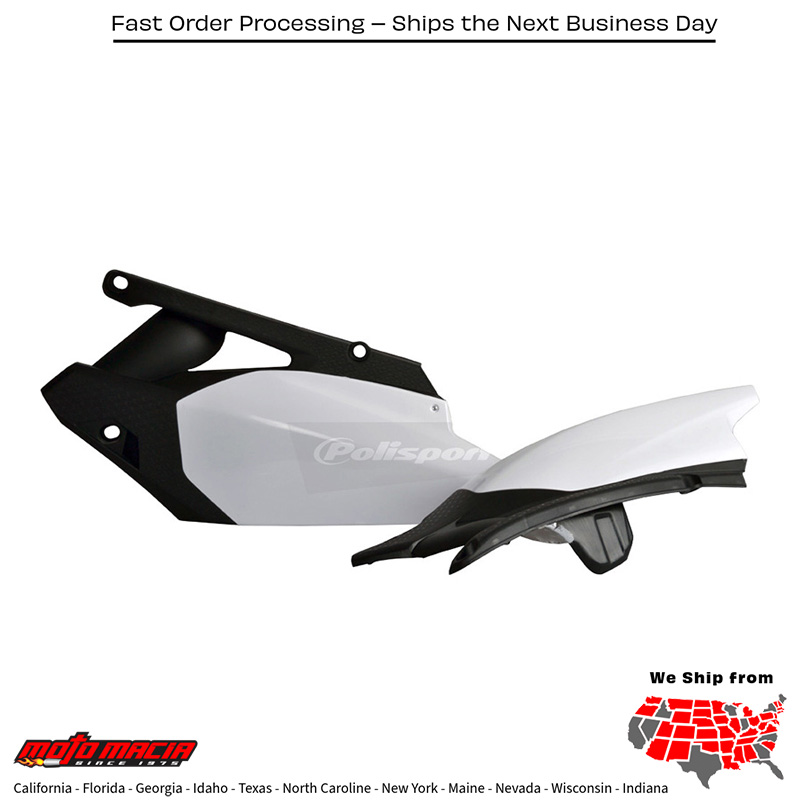 SIDE PANELS BLACK/WHITE Yamaha YZ450F 2006-2009