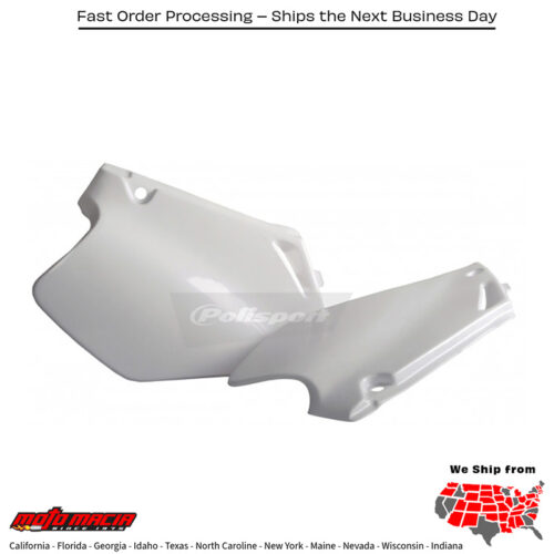 SIDE PANELS WHITE Honda CR125R 1995-1997 Honda CR250R 1995-1996