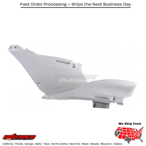 SIDE PANELS WHITE Kawasaki KX250 1999-2002 Kawasaki KX125 1999-2002