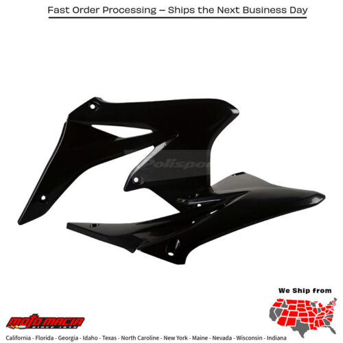 RADIATOR SHROUD BLACK Suzuki RM-Z250 2010-2018