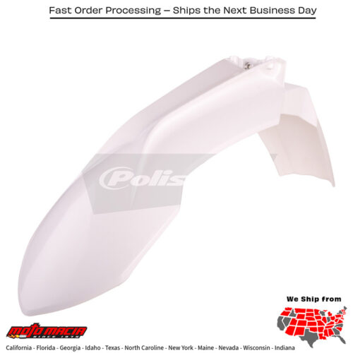 FRONT FENDER WHITE KTM 450 EXC-R 4-Stroke 2014-2014