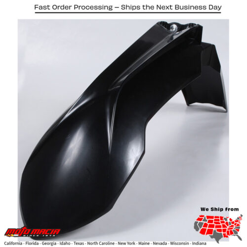 FRONT FENDER BLACK KTM 450 EXC-R 4-Stroke 2014-2014 KTM 500 EXC-F 2014-2016 KTM 300 XC 2013-2015 KTM 450 SX-F 2013-2015 KTM 250 XC-F 2013-2015 KTM 450 XC-F 2013-2015 KTM 125 SX 2013-2015 KTM 150 SX 2013-2015