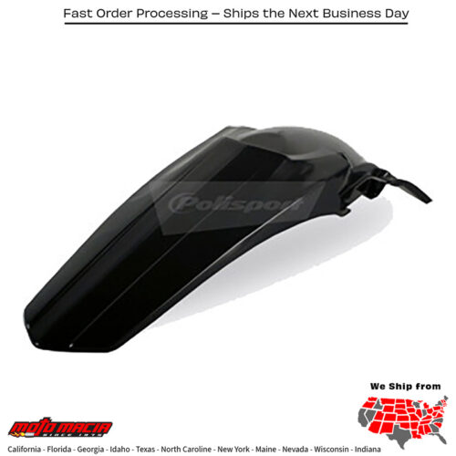 REAR FENDER BLACK Suzuki RM-Z250 2010-2018