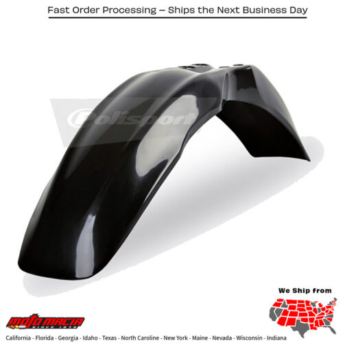 FRONT FENDER BLACK Kawasaki KLX110 2002-2013 Kawasaki KLX110L 2010-2013 Kawasaki KX65 2000-2018 Suzuki DR-Z110 2003-2005 Suzuki RM65 2003-2005