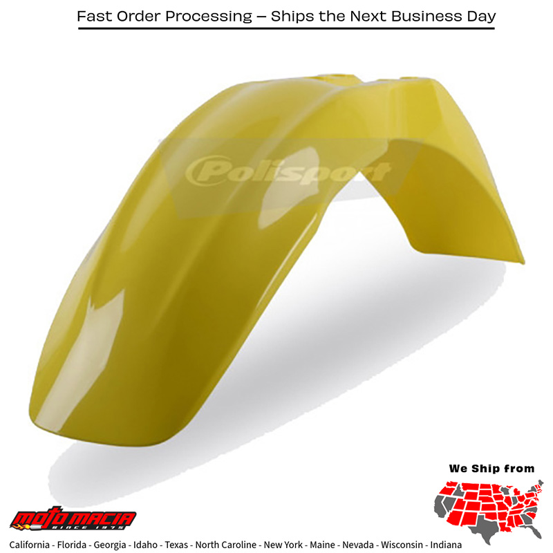 FRONT FENDER YELLOW Suzuki DR-Z110 2003-2006 Suzuki RM65 2003-2005