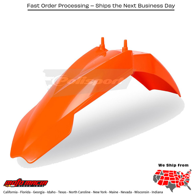 FRONT FENDER ORANGE KTM 65 SX 2002-2007