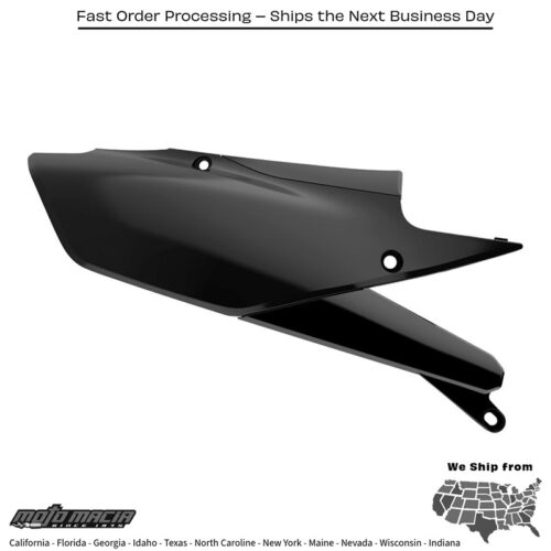 SIDE PANELS BLACK Yamaha YZ450F 2018-2022 Yamaha YZ250F 2019-2023 Yamaha YZ450FX 2019-2023 Yamaha YZ250X 2019-2023