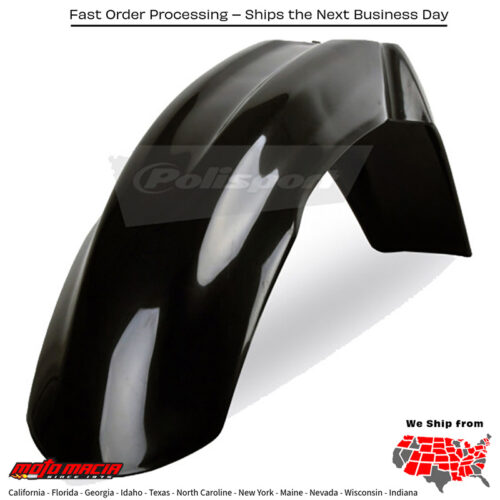 FRONT FENDER BLACK Honda CRF450R 2002-2003 Honda CR125R 2000-2003 Honda CR250R 2000-2003