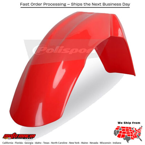 FRONT FENDER RED Honda CR250R 2000-2003 Honda CRF450R 2002-2003 Honda CR125R 2000-2003