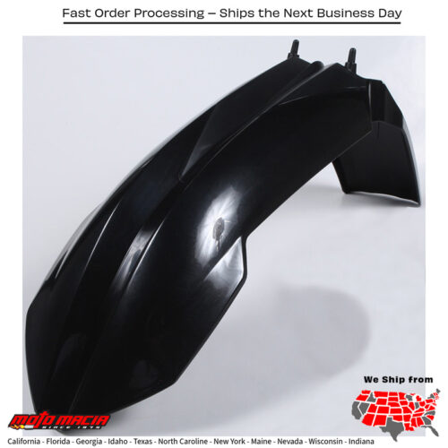 FRONT FENDER BLACK KTM 85 SXS 2012-2015 KTM 85 SX (17/14) 2013-2017 KTM 85 SX (19/16) 2013-2017 AJP PR3 Enduro 240 2014-2018