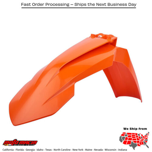 FRONT FENDER ORANGE KTM 85 SX (17/14) 2018-2024