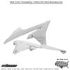 RADIATOR SHROUD WHITE Yamaha YZ450FX 2018-2018 Yamaha YZ250F 2014-2018 Yamaha YZ450F 2014-2017