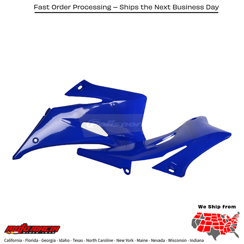 RADIATOR SHROUD BLUE Yamaha YZ450F 2006-2009 Yamaha YZ250F 2006-2009