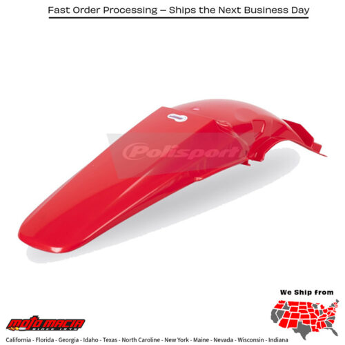 REAR FENDER RED Honda CR250R 2002-2003 Honda CR125R 2002-2003