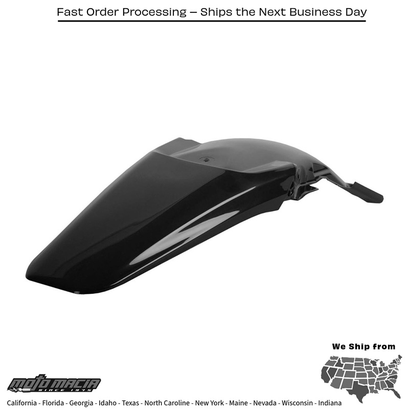 REAR FENDER BLACK Honda CRF150R 2007-2017 Honda CRF150RB Expert 2007-2017