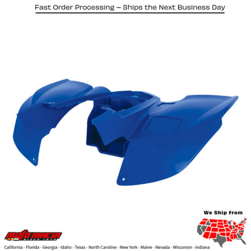 REAR FENDER WHITE Yamaha YFZ450 Bill Balance Edition 2006-2007 Yamaha YFZ450 2004-2008 Yamaha YFZ450 SE 2007-2008