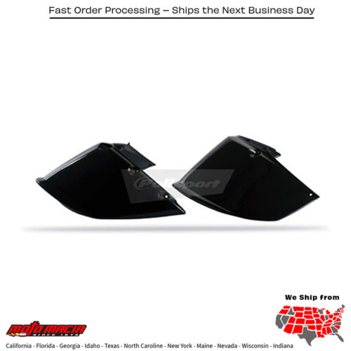 FRONT FENDERS BLACK Yamaha YFZ450 2004-2008 Yamaha YFZ450 SE 2007-2008 Yamaha YFZ450 Bill Balance Edition 2006-2007