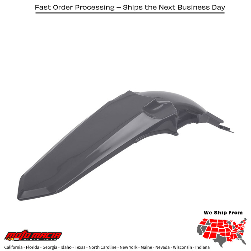 REAR FENDER NARDO GREY Yamaha YZ250X 2016-2021 Yamaha YZ125 2015-2021 Yamaha YZ250 2015-2021 Yamaha YZ125X 2020-2021