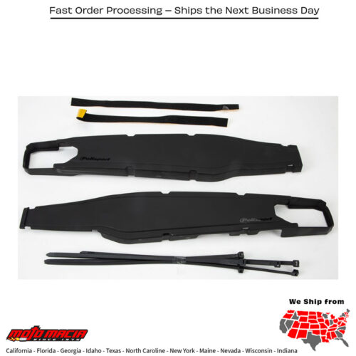 SWINGARM PROTECTORS BLACK Gas-Gas EC 300 2017-2020 Gas-Gas EC 250 2017-2020 Gas-Gas XC 300 2018-2019 Gas-Gas XC 250 2018-2019