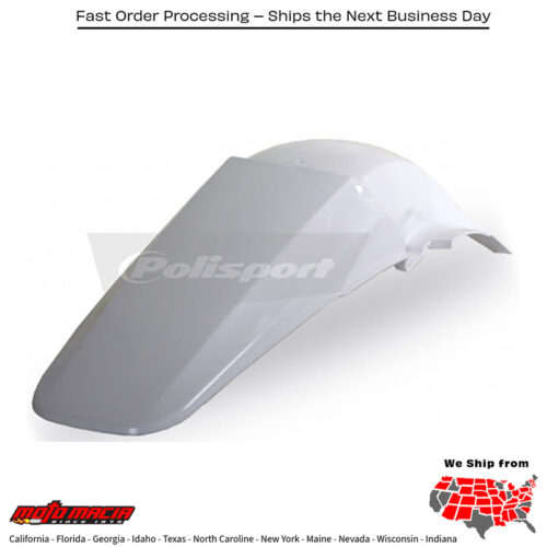 REAR FENDER WHITE Honda CRF450R 2002-2004