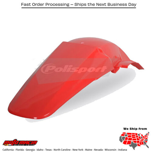 REAR FENDER RED Honda CRF450R 2002-2004