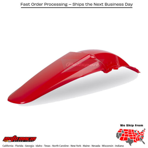 REAR FENDER RED Honda CRF450R 2004-2004