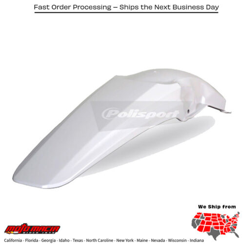 REAR FENDER WHITE Honda CRF450R 2005-2008