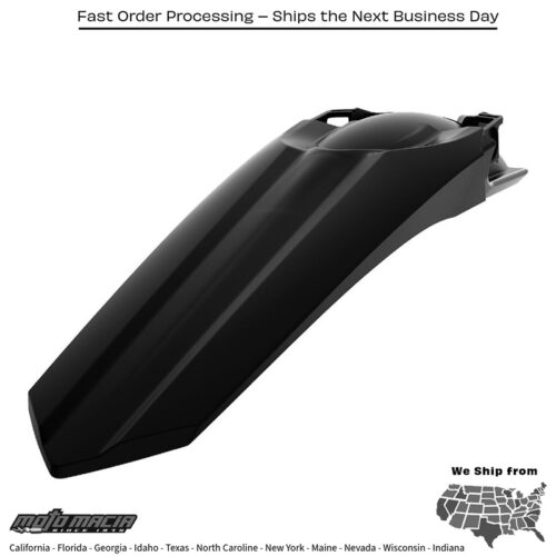 REAR FENDER BLACK Honda CRF450RX 2017-2020 Honda CRF450R 2017-2020 Honda CRF450X 2017-2020 Honda CRF250R 2018-2021 Honda CRF450R W.E. 2019-2020 Honda CRF250RX 2019-2021 Honda CRF250F 2019-2021 Honda CRF250L 2018-2021 Honda CRF250LA ABS 2018