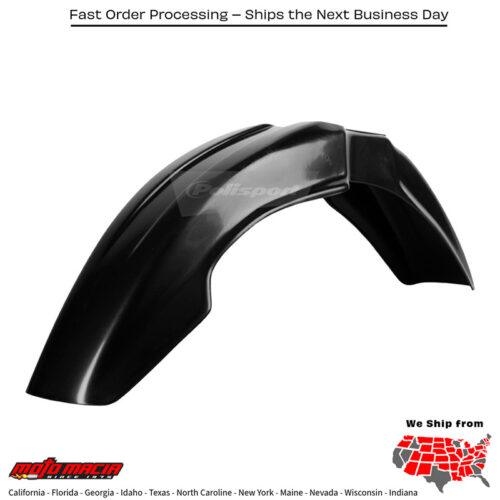 FRONT FENDER BLACK Yamaha WR400F 1998-1999 Yamaha YZ400F 1998-1999 Yamaha WR250 1991-1997 Yamaha YZ125 1992-1999 Yamaha YZ250 1992-1999