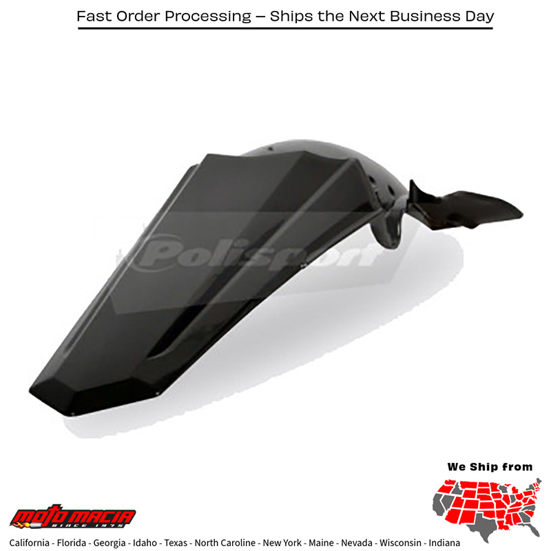 REAR FENDER BLACK Yamaha YZ250F 2010-2013