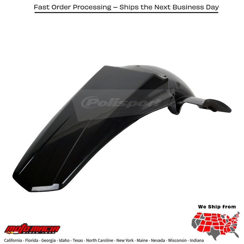 REAR FENDER BLACK Yamaha YZ450F 2006-2009 Yamaha YZ250F 2006-2009