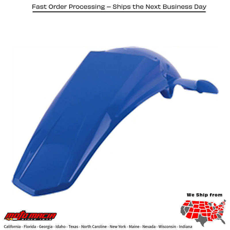 REAR FENDER BLUE Yamaha YZ450F 2006-2009 Yamaha YZ250F 2006-2009